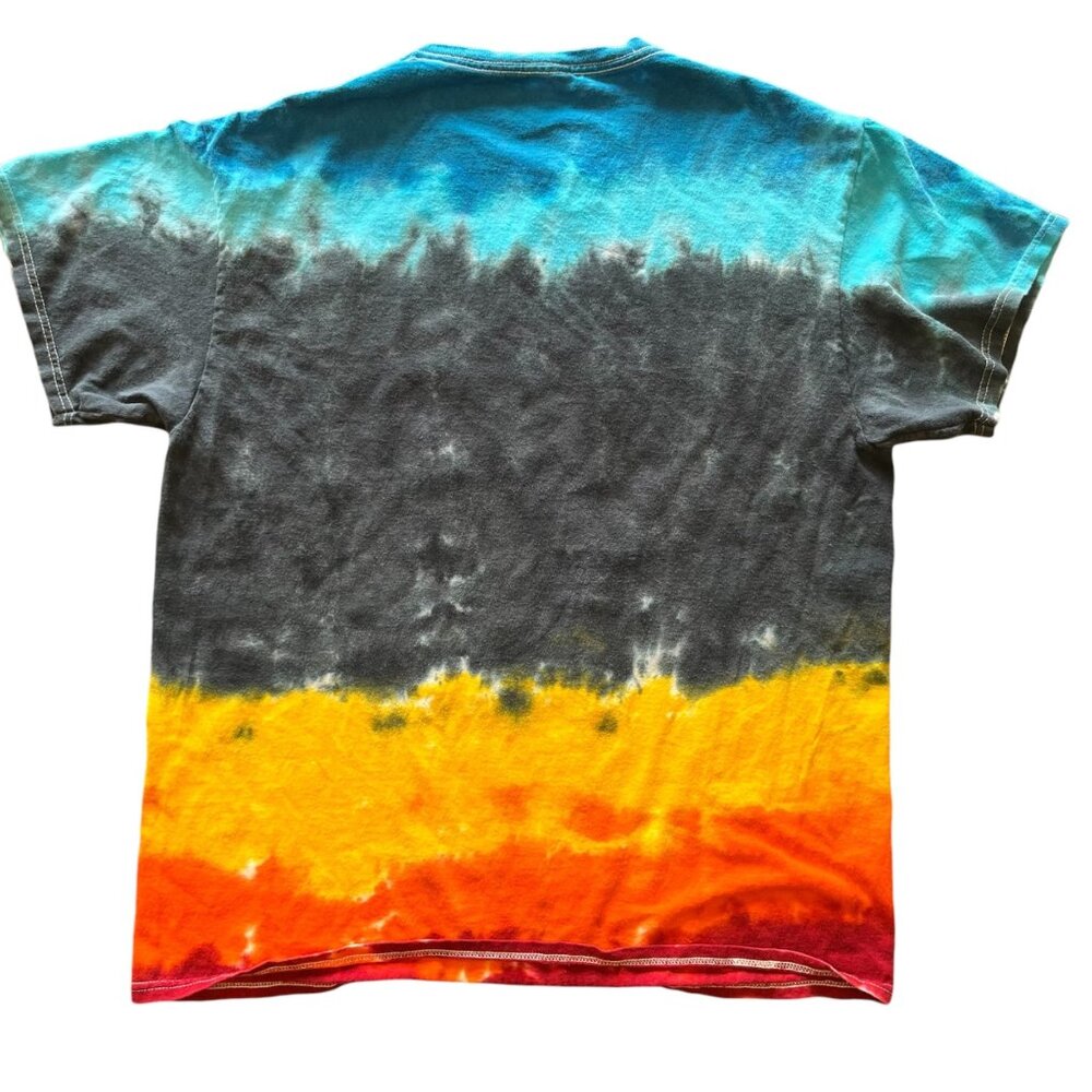 Led Zeppelin Shirt Mens Tee L Tie Dye Colorful Retro Band 1975 Icarus - Picture 2 of 6